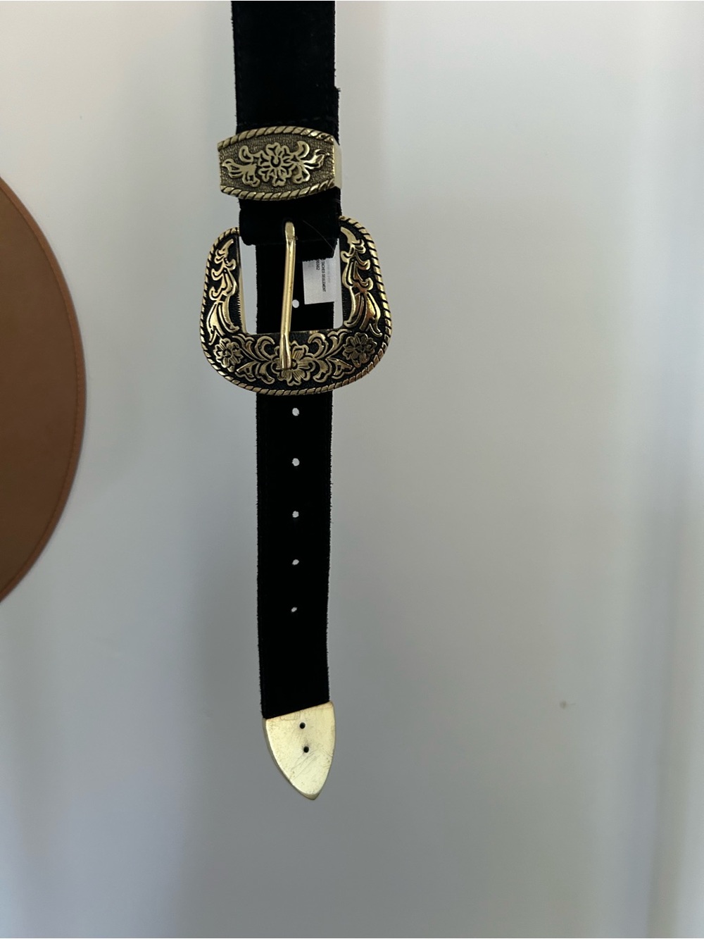 Free people Western suede belt